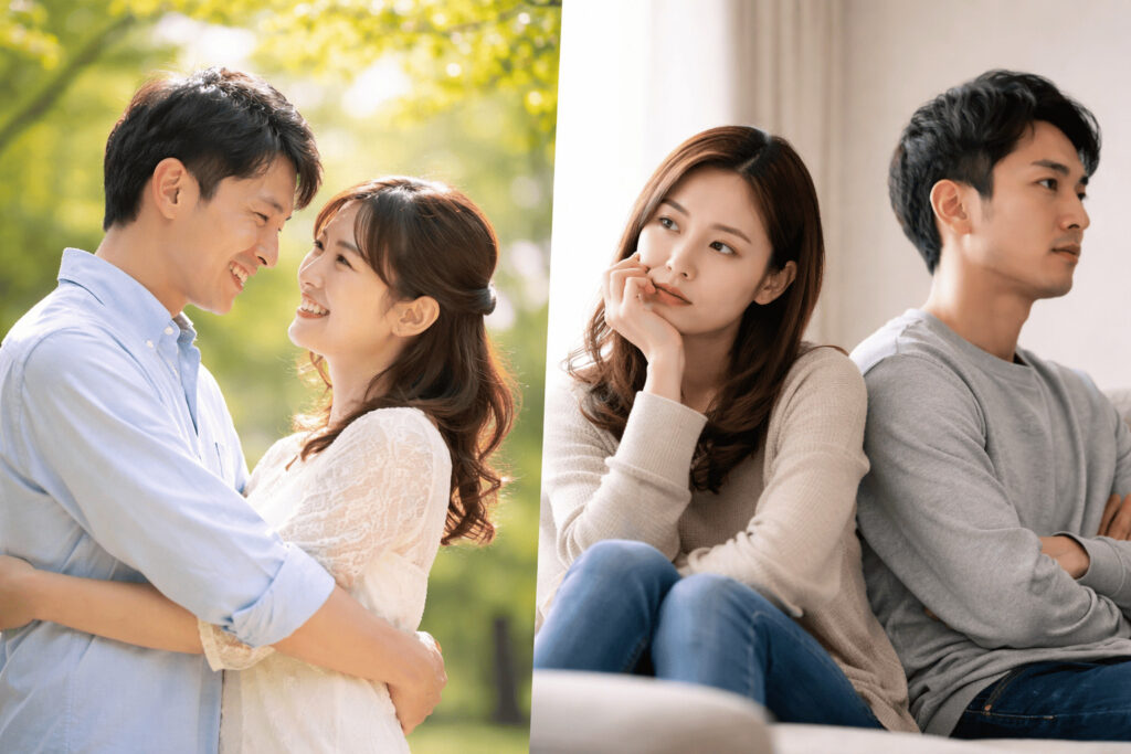 結婚で幸せになる人と後悔する人の違い