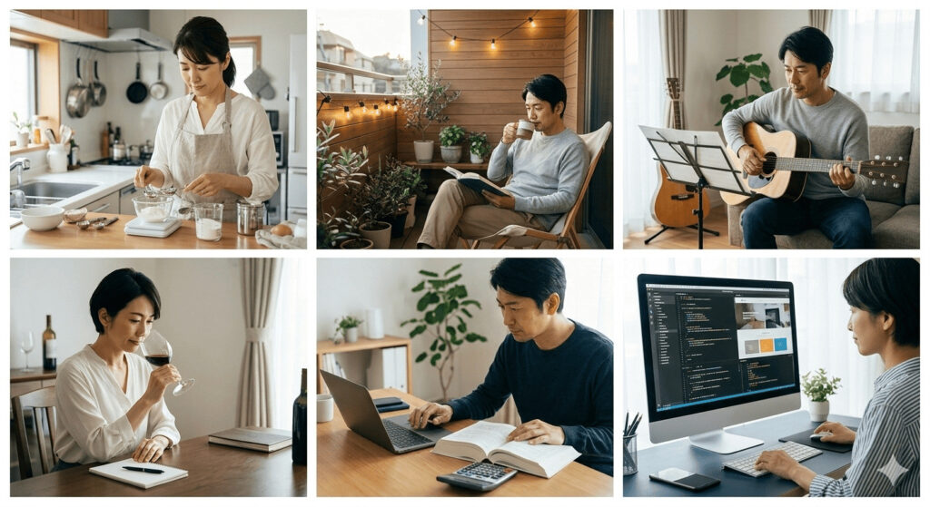 40代の独身におすすめの自宅でのソロ活